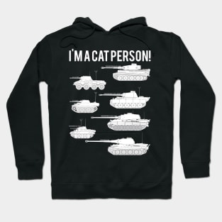 Im a cat person (7 German cats) Hoodie